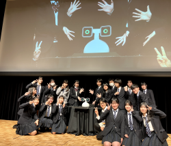 Haruと一緒に記念撮影